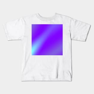 purple blue abstract texture pattern Kids T-Shirt